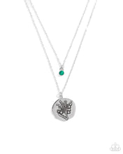 Load image into Gallery viewer, Birthstone Beauty - Emerald Green Necklace