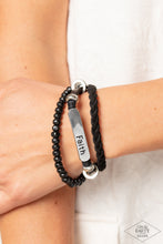 Load image into Gallery viewer, Let Faith Be Your Guide - Black - Paparazzi