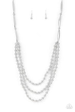Load image into Gallery viewer, Beaded Beacon - Silver- Paparazzi - Dtye Embellishing Boutique