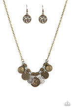 Load image into Gallery viewer, To Coin A Phrase - Brass - Paparazzi - Dtye Embellishing Boutique