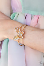 Load image into Gallery viewer, Butterfly Bella - Gold - Paparazzi