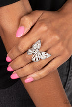 Load image into Gallery viewer, Flying Fashionista - White- Paparazzi