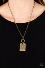 Load image into Gallery viewer, Persevering Philippians - Brass - Paparazzi
