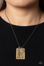 Load image into Gallery viewer, Sunshine Sight - Brass - Paparazzi