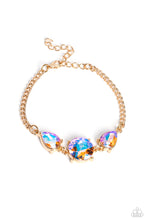 Load image into Gallery viewer, Twinkling Trio - Gold - Paparazzi