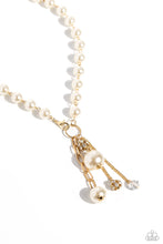 Load image into Gallery viewer, White Collar Welcome - Gold - Paparazzi