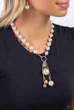Load image into Gallery viewer, White Collar Welcome - Gold - Paparazzi