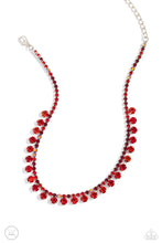Load image into Gallery viewer, Ritzy Rhinestones - Red - Paparazzi