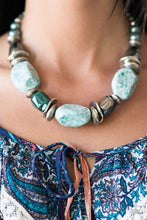 Load image into Gallery viewer, In Good Glazes - Blue - Paparazzi Necklace