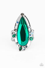 Load image into Gallery viewer, Sparkle Smitten - Green - Paparazzi Ring