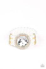 Load image into Gallery viewer, Speechless Sparkle - Gold - Paparazzi Bracelet