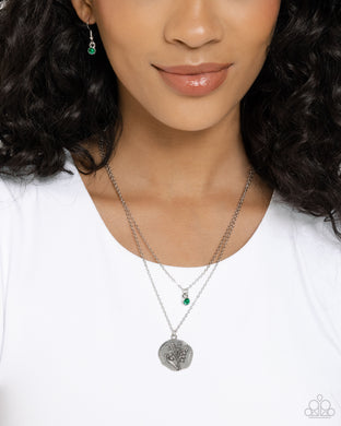 Birthstone Beauty - Emerald Green Necklace