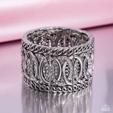 Forged Fashion - White - Paparazzi