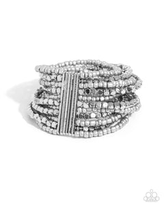 Spirited Stack - Silver - Paparazzi