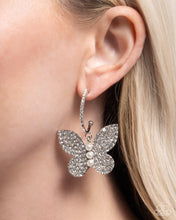 Load image into Gallery viewer, Butterfly Boundary - White - Paparazzi