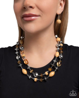 Eye-Catching Earnings - Brown - Paparazzi