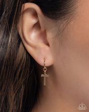 Load image into Gallery viewer, Daily Divinity - Gold Cross Earring