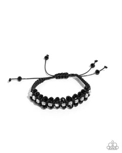 Embedded Effervescence - Black - paparazzi