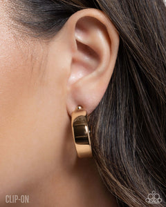 Sleek Spell - Clip On Earrings