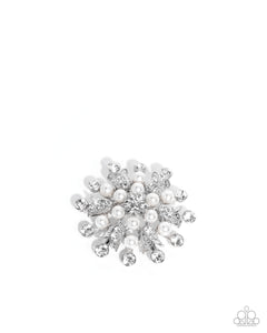 Pearly Prologue -Brooch - Paparazzi