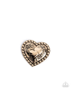 A Breath of Fresh Romance - Brooch - Paparazzi