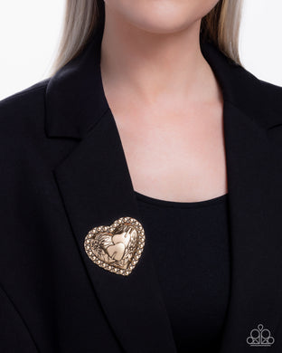 A Breath of Fresh Romance - Brooch - Paparazzi