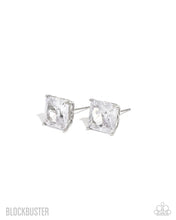 Load image into Gallery viewer, GLOW Time - Princess Cut Post Earring