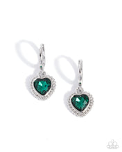 Load image into Gallery viewer, Vintage Victor - Green Earrings