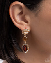 Load image into Gallery viewer, Three is Better Than One - Emerald Cut Earrings