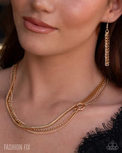 Load image into Gallery viewer, Chic Intuition - Gold Tone Necklace
