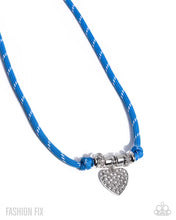 Load image into Gallery viewer, Giddy  Getaway | Blue Heart Pendant Necklace
