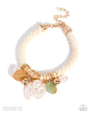 Load image into Gallery viewer, Summer Soleil - Coastal Charm Rope Bracelet with Mixed Bead Charms