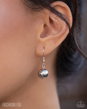 Load image into Gallery viewer, Moody Melody - Silver &amp; Black Beaded Statement Necklace Set