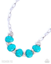 Load image into Gallery viewer, Inspired Art Turquoise Stone Statement Necklace Set
