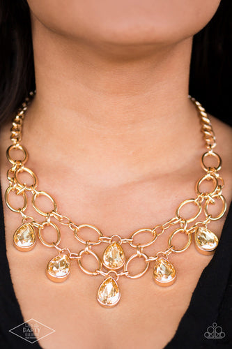 Show-Stopping Shimmer - Gold - Paparazzi