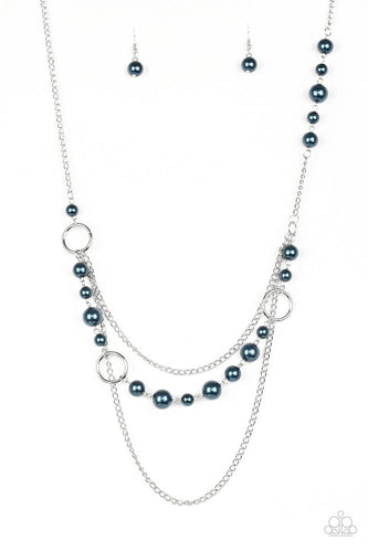 Party Dress Princess - Blue - Paparazzi - Dtye Embellishing Boutique