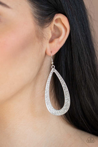 Diamond Distractions - White - Paparazzi - Dtye Embellishing Boutique