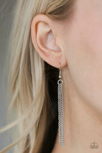 Load image into Gallery viewer, Totally Worth The TASSEL - Silver - Paparazzi - Dtye Embellishing Boutique