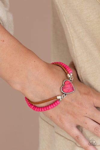 Charmingly Country - Pink - Paparazzi - Dtye Embellishing Boutique