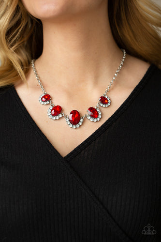 The Queen Demands It - Red - Paparazzi - Dtye Embellishing Boutique