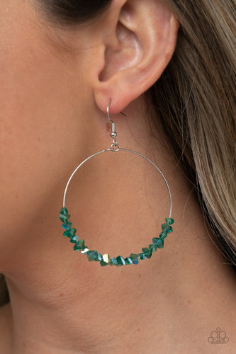 Glimmering Go-Getter - Green - Paparazzi - Dtye Embellishing Boutique