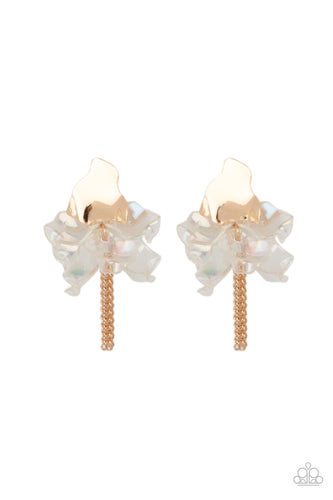 Harmonically Holographic - Gold - Paparazzi - Dtye Embellishing Boutique