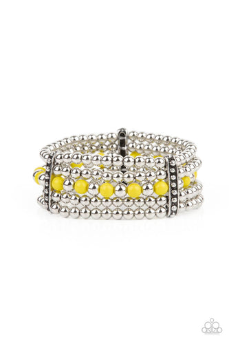 Gloss Over The Details - Yellow - Paparazzi - Dtye Embellishing Boutique