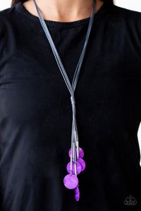 Tidal Tassels - Purple - Paparazzi - Dtye Embellishing Boutique