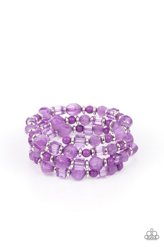 Girly Girl Glimmer - Purple - Paparazzi - Dtye Embellishing Boutique