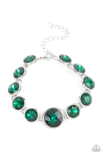 Lustrous Luminosity - Green - Paparazzi - Dtye Embellishing Boutique