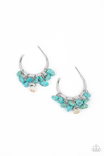Gorgeously Grounding - Blue - Paparazzi - Dtye Embellishing Boutique