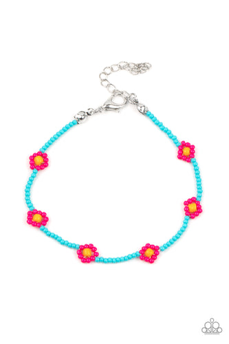 Camp Flower Power - Pink - Paparazzi - Dtye Embellishing Boutique