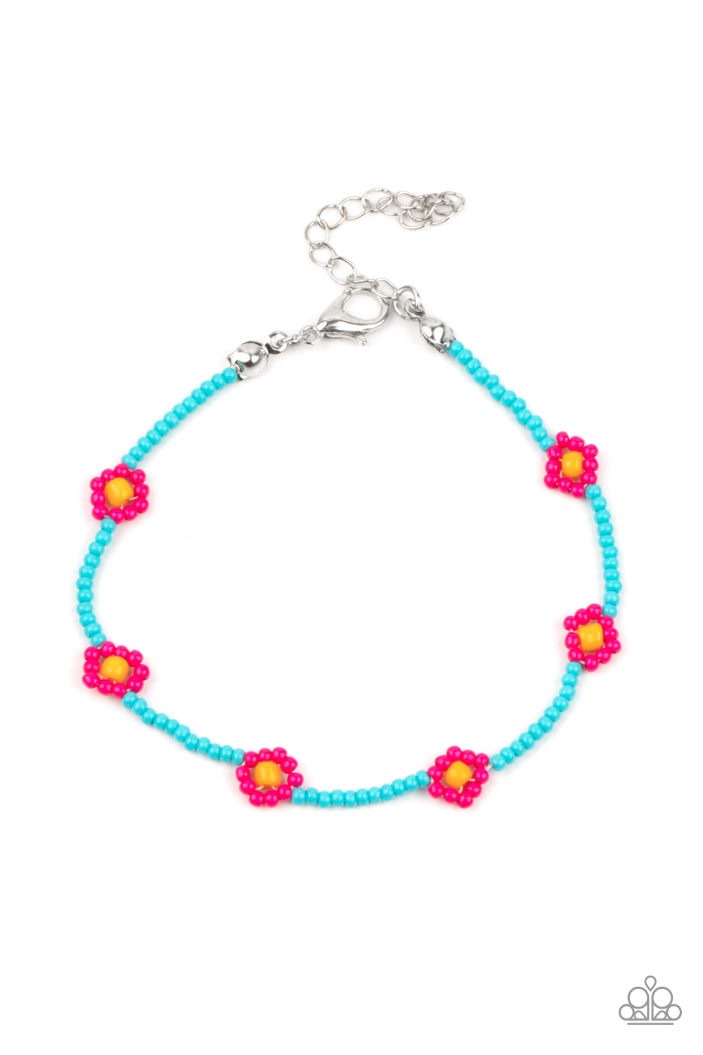 Camp Flower Power - Pink - Paparazzi - Dtye Embellishing Boutique