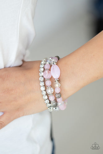 Ethereal Etiquette - Pink - Paparazzi - Dtye Embellishing Boutique